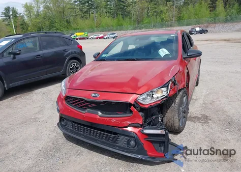2021 Kia Forte Gt-Line from USA, damaged, VIN 3KPF34AD9ME404146